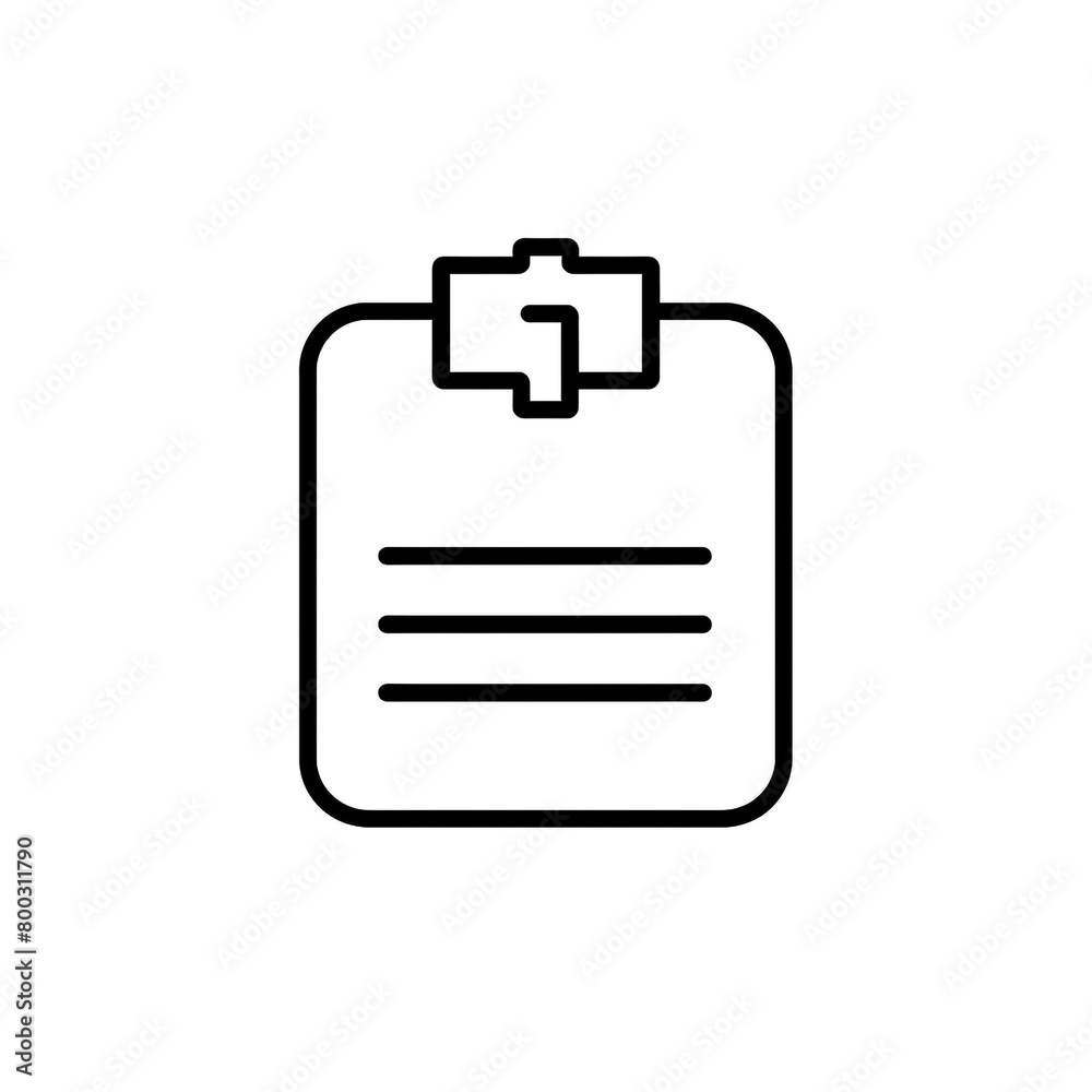 Outline icon for filing and inventory work. Simple and minimal design. Outline icon for filing and inventory work. Simple and minimal design.