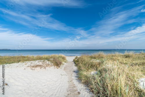 Strandweg Juliusruh, Ostsee Insel Rügen