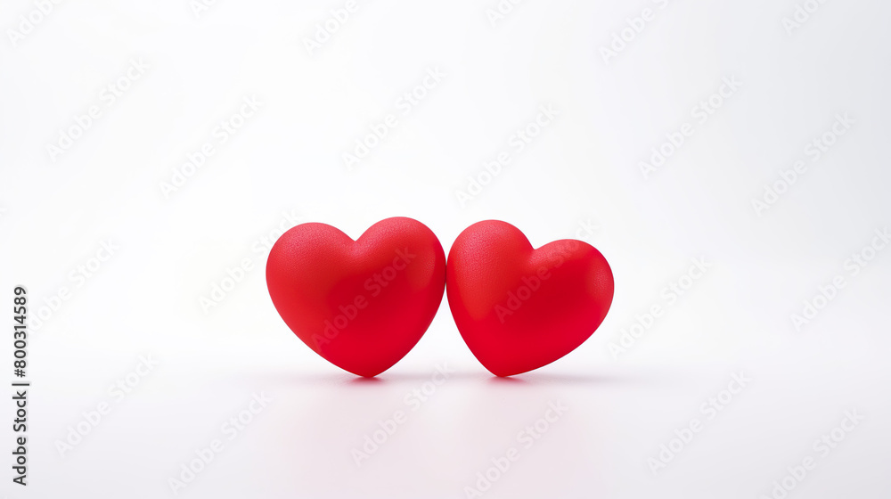 Sales of balloons for Valentine's Day isolated on a white background Sales of balloons for Valentine's Day isolated on a white background