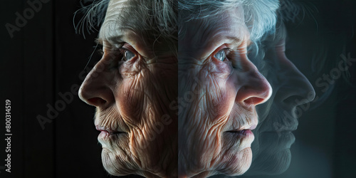 Frontotemporal Dementia: The Personality Changes and Behavioral Symptoms - Imagine a person showing signs of altered behavior, with highlighted frontal and temporal lobes