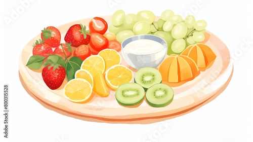 fruit platter, fresh fruit platter