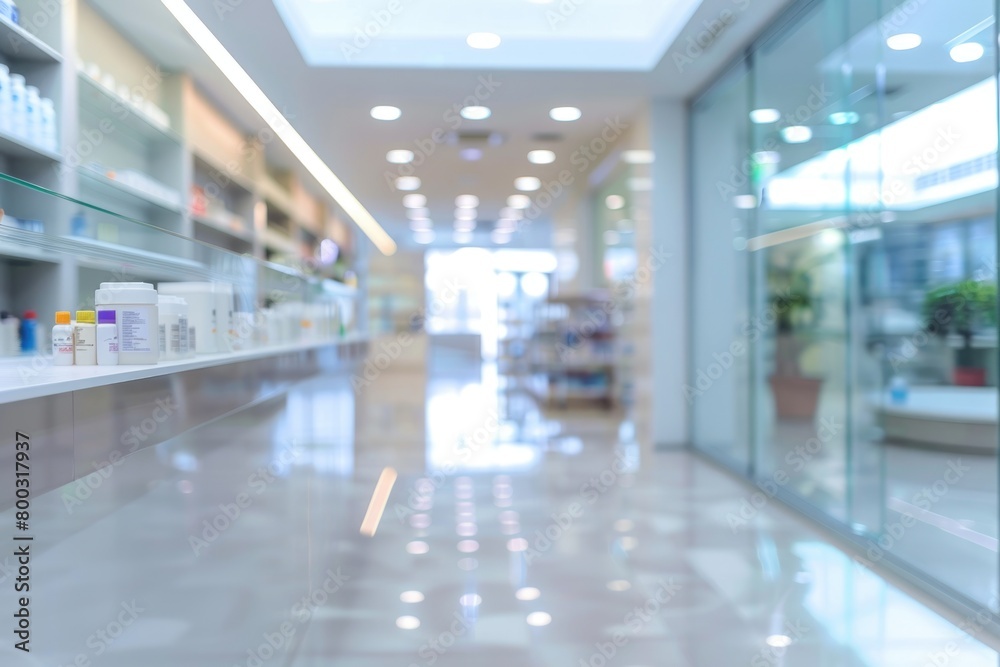 blur image of modern laboratory for pharmacy background usage . blur image of modern laboratory for pharmacy background usage .