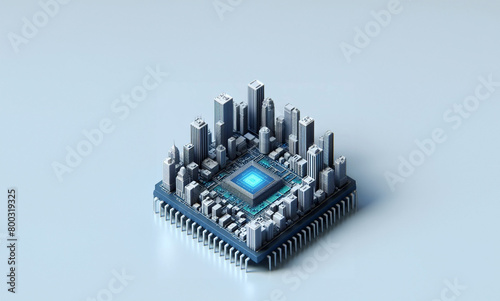 3D artificial intelligence chip