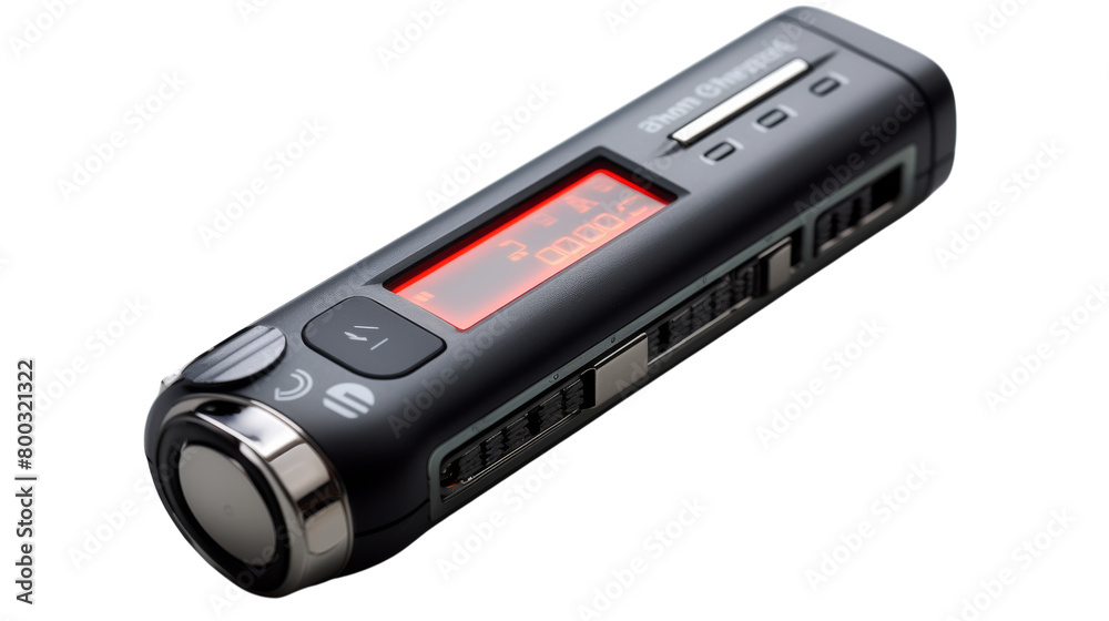 A futuristic electronic device displaying vivid digital information A futuristic electronic device displaying vivid digital information
