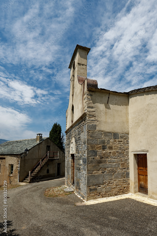 Korsika - Castello-di-Rostino - Frassu - Kapelle Korsika - Castello-di-Rostino - Frassu - Kapelle