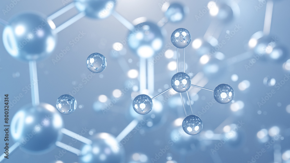sodium chromate molecular structure 3d, oxidizing agent, structural chemical formula view from a microscope sodium chromate molecular structure 3d, oxidizing agent, structural chemical formula view from a microscope