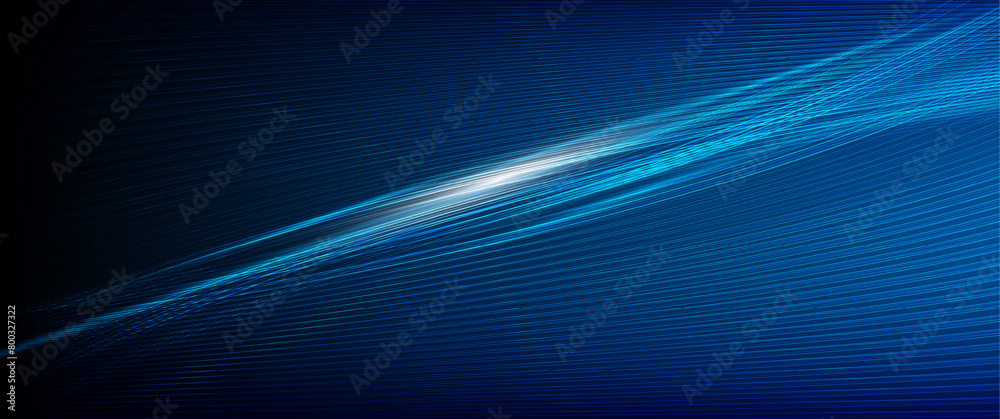 Dark gray and blue technology hexagonal vector background. Abstract blue bright energy flashes under a hexagon in a dark hi-tech futuristic modern vector background gaming honeycomb texture grid.	
