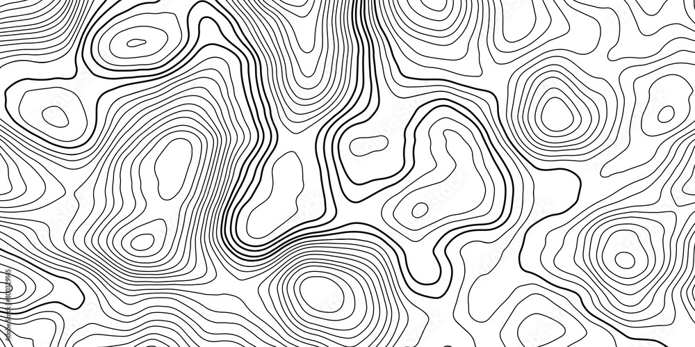 Topography map background. Vector banner. Topography map background. Vector geographic contour map. Background of the topographic map. Topographic map lines, contour background.	