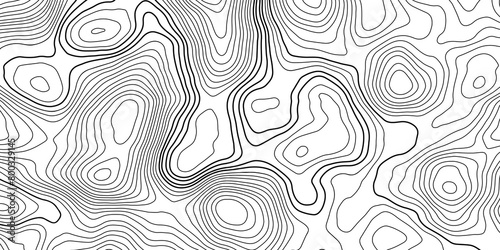 Topography map background. Vector banner. Topography map background. Vector geographic contour map. Background of the topographic map. Topographic map lines  contour background. 