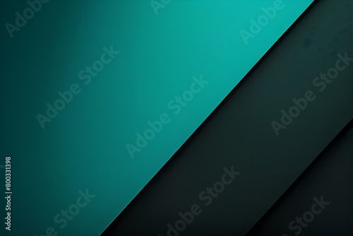Dark teal background with diagonal dark green and black color block photo