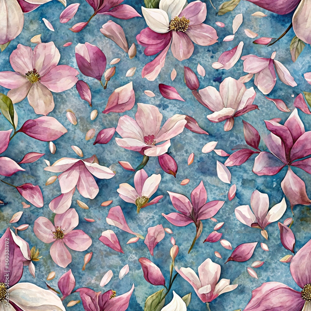 seamless floral pattern, seamless floral pattern,