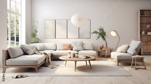 modern living room with sofa © PZ SERVICES