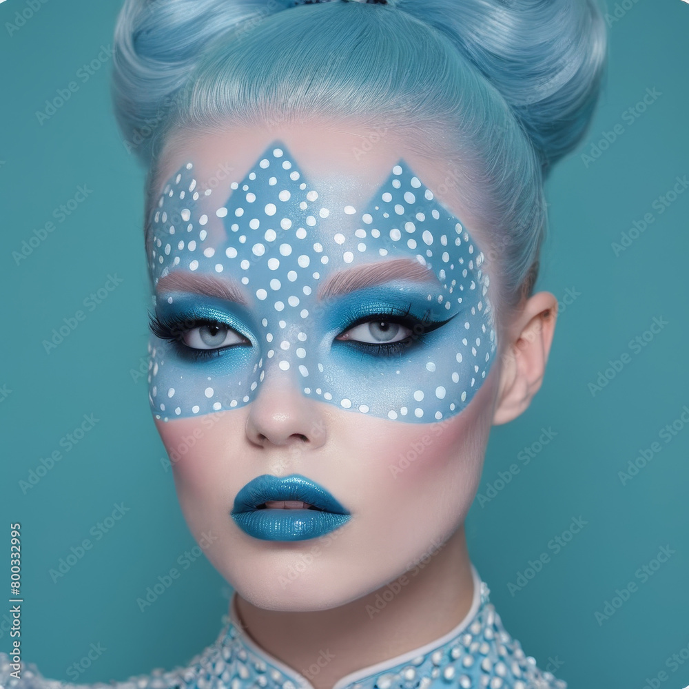 portrait of a woman with makeup portrait of a woman with makeup