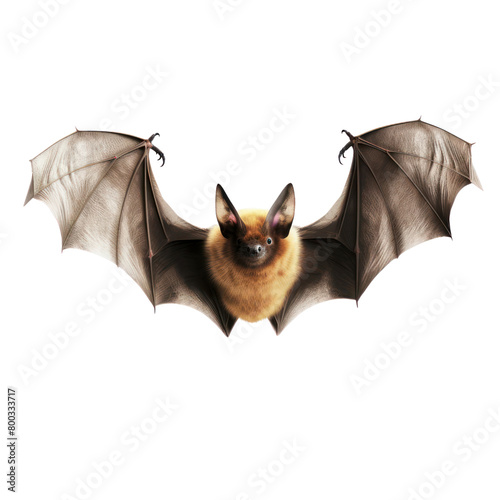 Bat isolated on white background