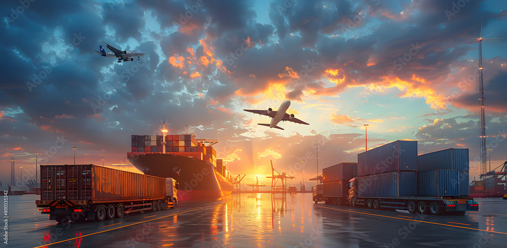 Container Truck Import Export: A Dynamic Impression of Global Trade Container Truck Import Export: A Dynamic Impression of Global Trade