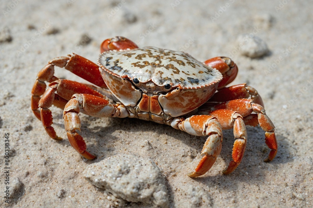 An image of a Crab on the sand