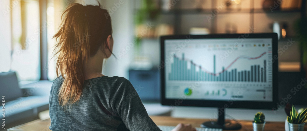 Stock trading investor, financial advisor or analyst working analysing crypto exchange market charts using computer investing money in finances market analyzing data on screen, over shoulder. Stock trading investor, financial advisor or analyst working analysing crypto exchange market charts using computer investing money in finances market analyzing data on screen, over shoulder.