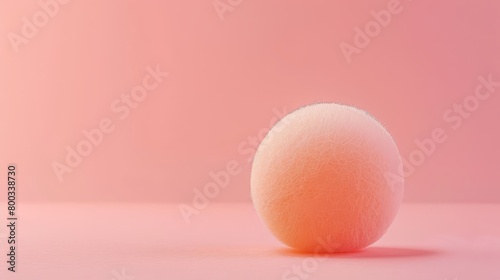  An egg atop a pink surface with two pink walls behind it