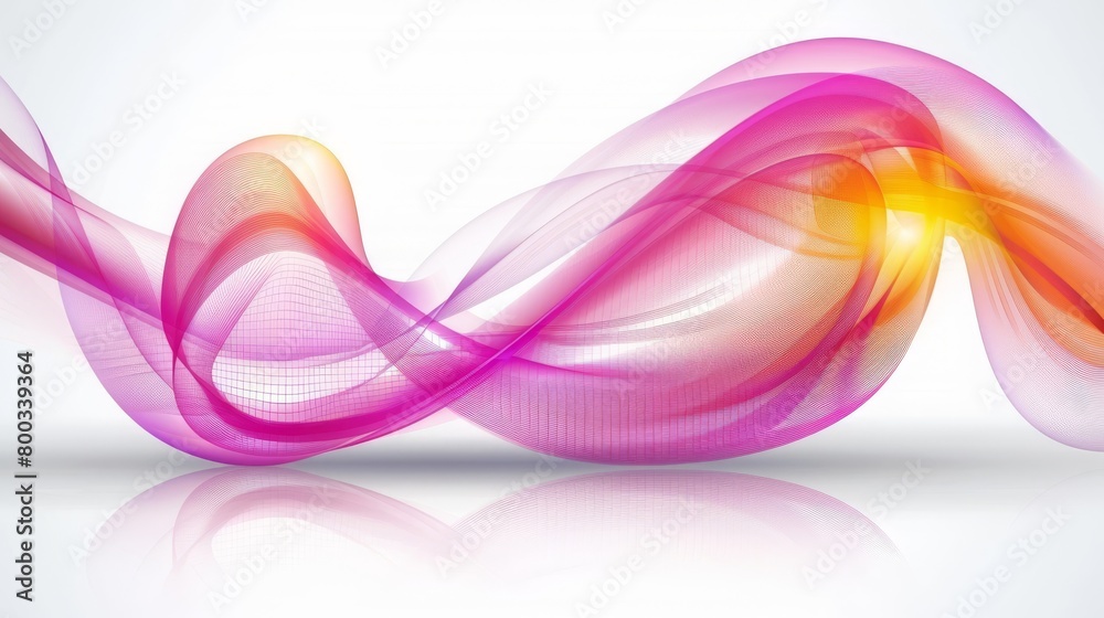 Fototapeta premium three dimension gradient trendy fluid liquid ink painting colorful in canvas texture background wallpaper, abstract background with wave colorful painting, gradient trendy mesh background