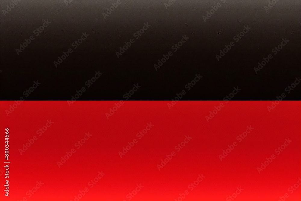 Obraz premium Abstrakte Illustration Hintergrundtextur der Schönheit dunkel und hell klar rot, flache Wand und Boden mit Farbverlauf in leerem, geräumigem Raum