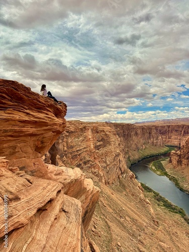 Looking the Grand Canyon