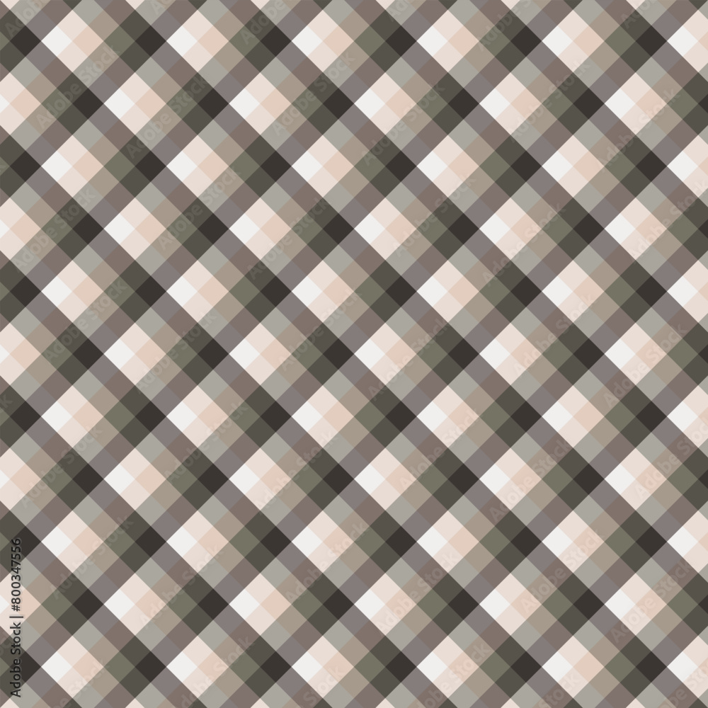 Seamless pattern of plaid. check fabric texture. striped textile print.Checkered gingham fabric seamless pattern. Vector seamless pattern.