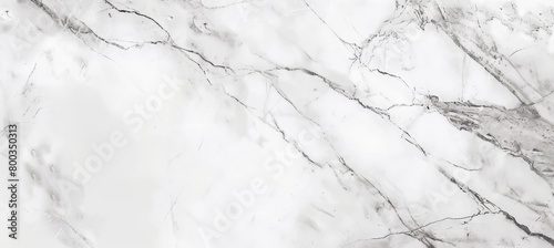 Classic White Marble Texture with Dark Veins.