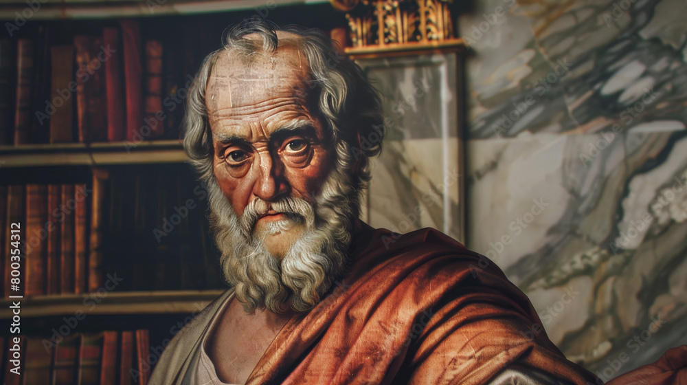 Aristotle ancient greek philosopher and scientist