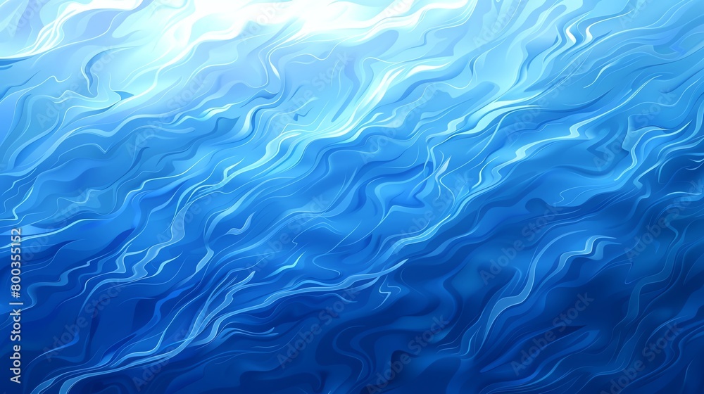 Water surface texture in vector style, rippling blue tones, dynamic and calming for backgrounds, angled view Water surface texture in vector style, rippling blue tones, dynamic and calming for backgrounds, angled view