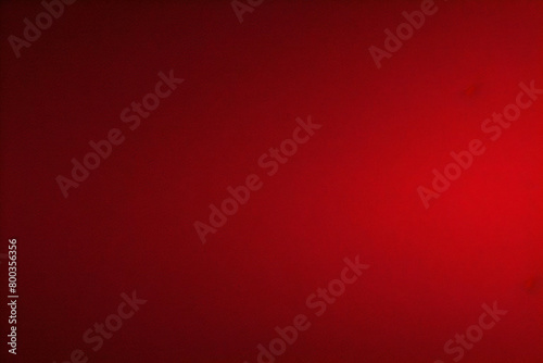 Textura de fundo de ilustração abstrata de beleza escura e clara, vermelho claro, parede plana gradiente e chão em quarto espaçoso vazio photo
