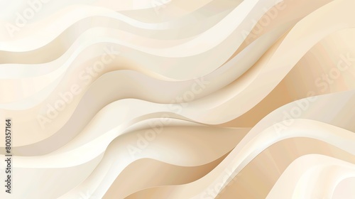 Minimalist backdrop in vector, beige gradient with pastel noise, perfect for elegant banner designs, overhead perspective