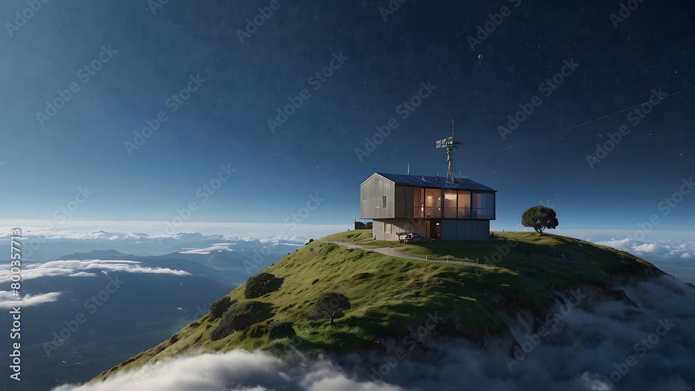 Isolated Houses Requiring Large Antennas for Communication Isolated Houses Requiring Large Antennas for Communication