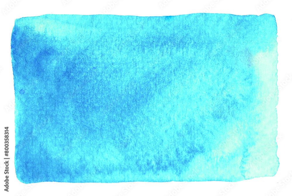 Obraz premium Fond bleu aquarelle