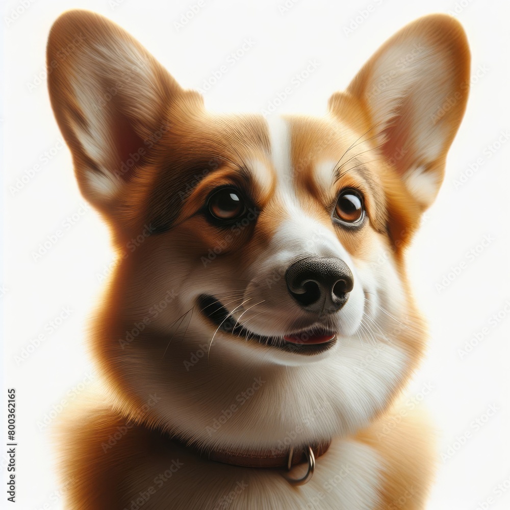 Obraz premium corgi dog portrait