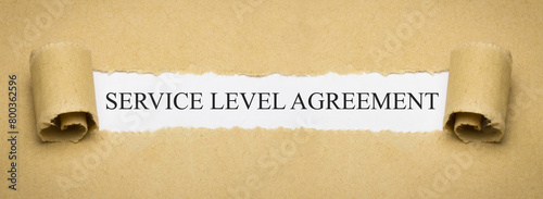 Service Level Agreement photo