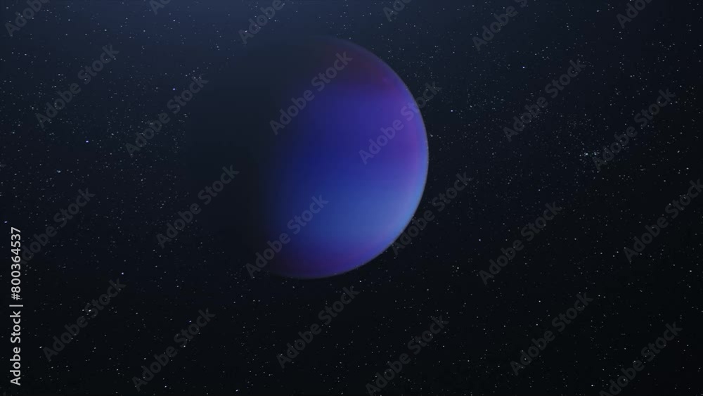 Neptune 3D photorealistic 4K LOOP Neptune 3D photorealistic 4K LOOP