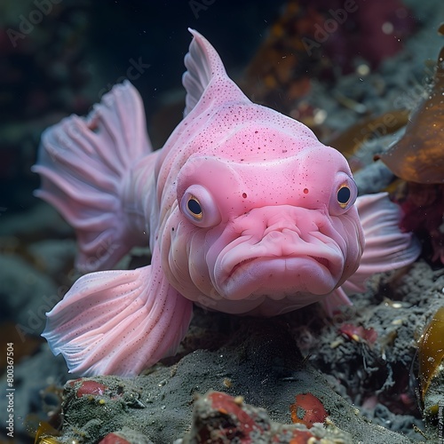 Bizarre and Captivating Blobfish Dwelling in the Depths of the Ocean