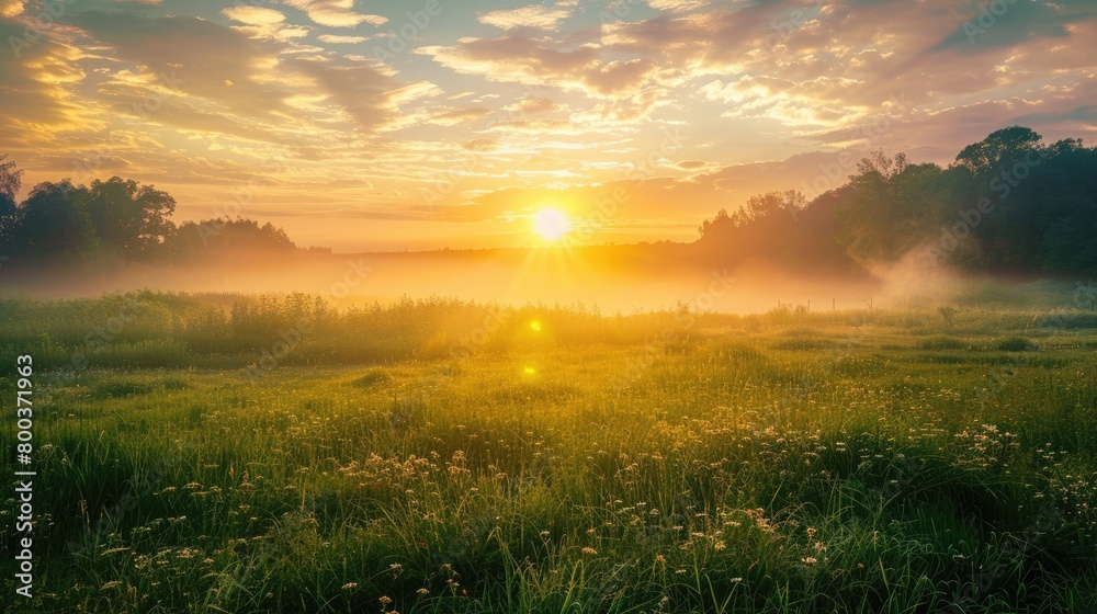 Serene landscape and sunrise embodying new beginnings and hope. World Suicide Prevention Day, September 10