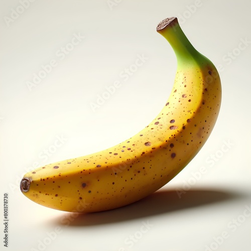 bananas on a white