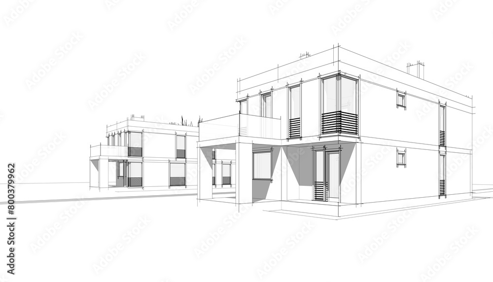 house sketch