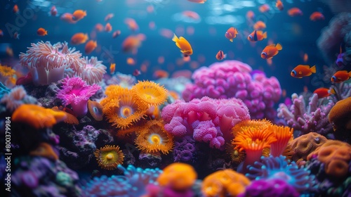 Life Abundance in a Coral Wonderland, generative ai