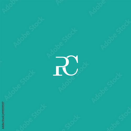 p c letter logo