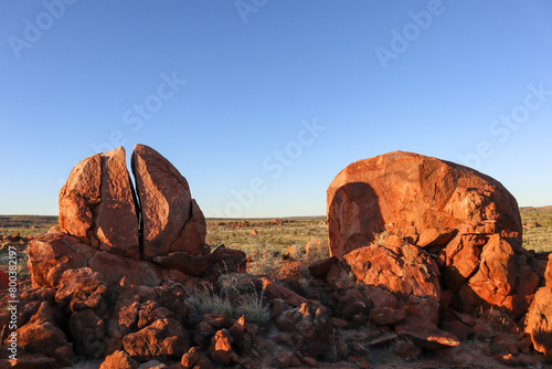 rocks in the desert