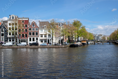 View On The Staalkade Street At Amsterdam The Netherlands 22-4-2024