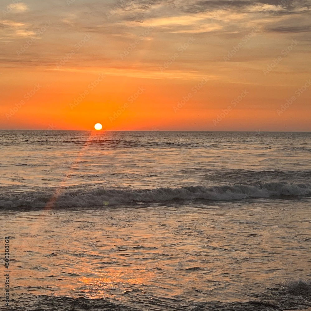 Obraz premium sunset on the sea