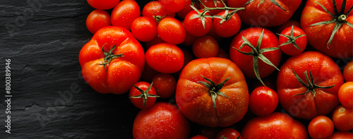 variedad de tomates photo