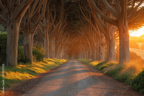 road in the forest