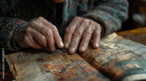 riddles newspaper crossword puzzle © Арман Амбарцумян