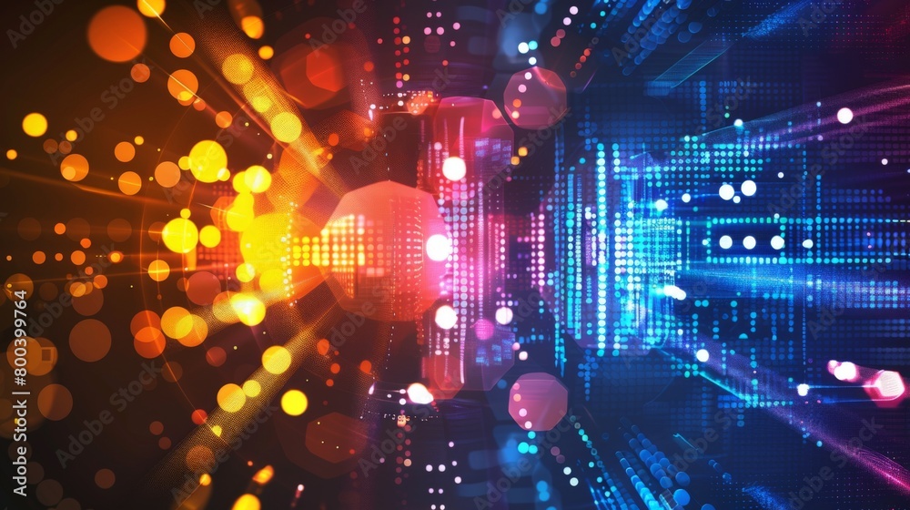 abstract technology communication concept vector background abstract technology communication concept vector background