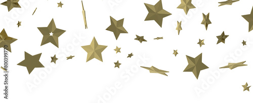 XMAS Stars - golden stars -